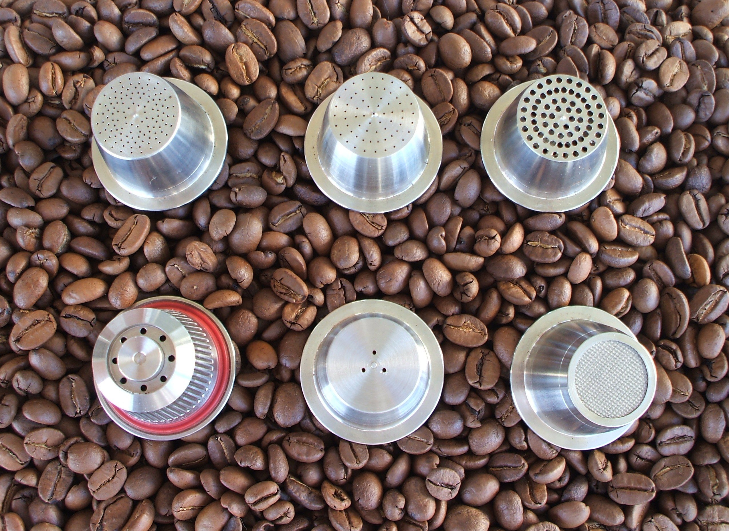 Stainless Steel Nespresso Compatible Pod Designs