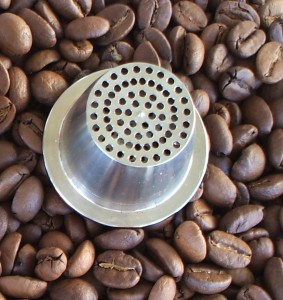 Stainless Steel Nespresso Compatible Prototype Large Holes